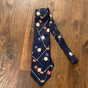 vintage nautica golf tie